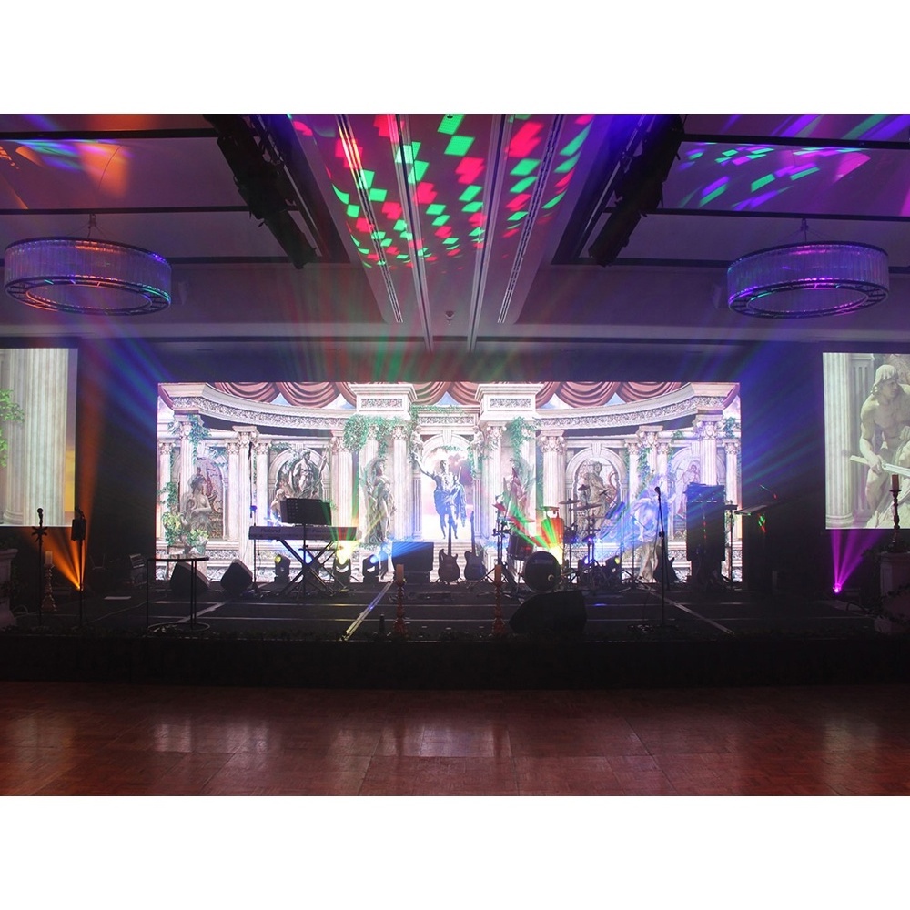 Digital Panel 500*1000 Led Stage Backdrop P 3.9Mm Indoor Video Wall 3.9 Stage Led Screen Display P3.91