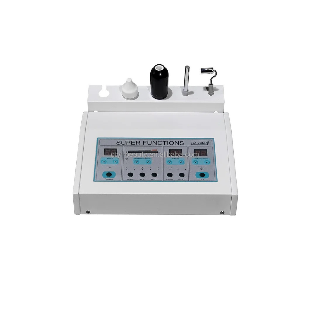 DTY Professional salon use Wholesalers  multifunction vacuum &spray Hi Frequency Galvanic ultrasonic   beauty machine