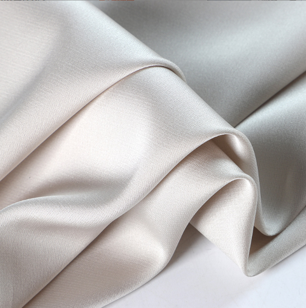 Free Sample Wholesale Satin Shiny Liquid Soft Silky polyester Organza Fabric for blouses/dress Hot sale products