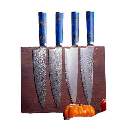 Wholesale Good Quality Chef Knives Damascus Steel Custom Damascus Yangjiang Knife