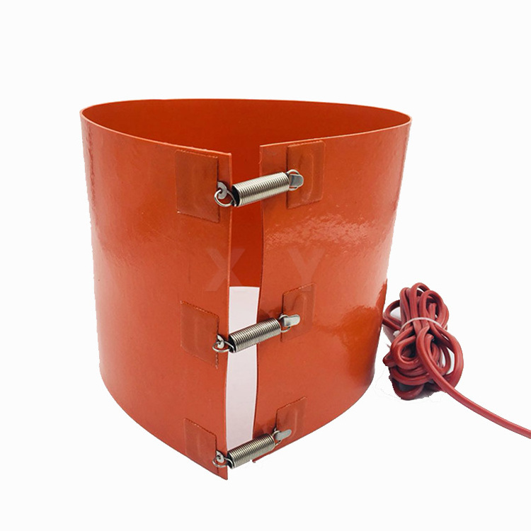 Metal Drum Heater 110V Silicone Rubber Pail Band Heater for 55Gallon Pail Heater with Adjustable Thermostat