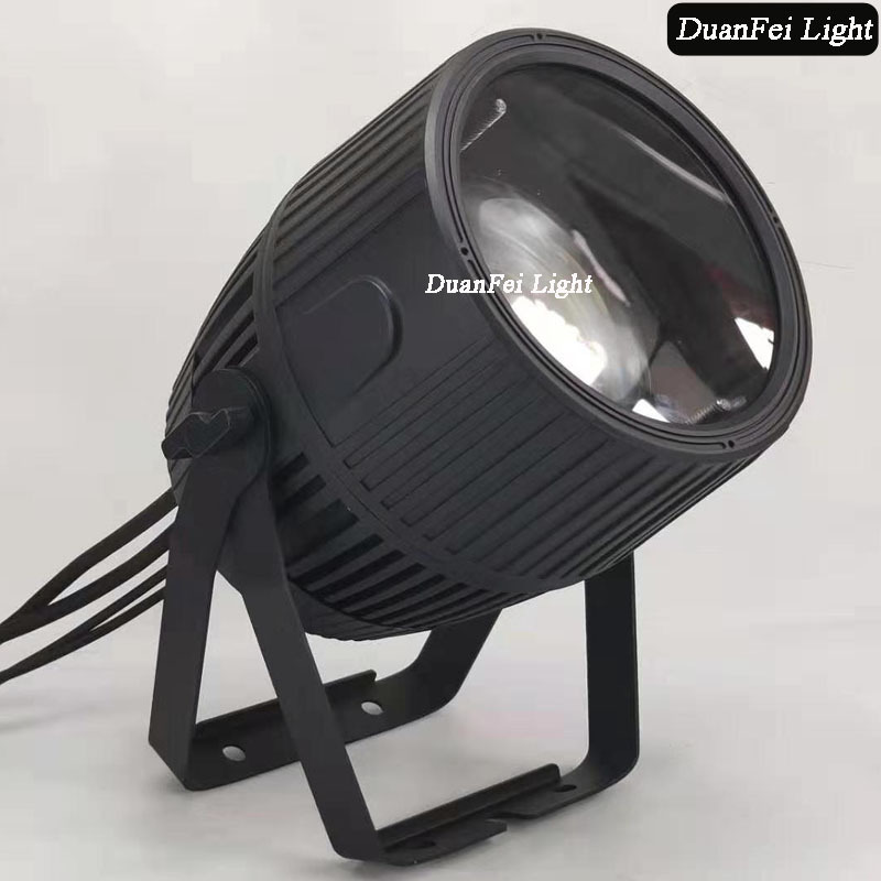 led disco light dmx512 outdoor zoom 200w cob led par can wash led lyre ip65 zoom mover led cob par