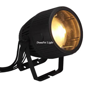 led disco light dmx512 outdoor zoom 200w cob led par can wash led lyre ip65 zoom mover led cob par