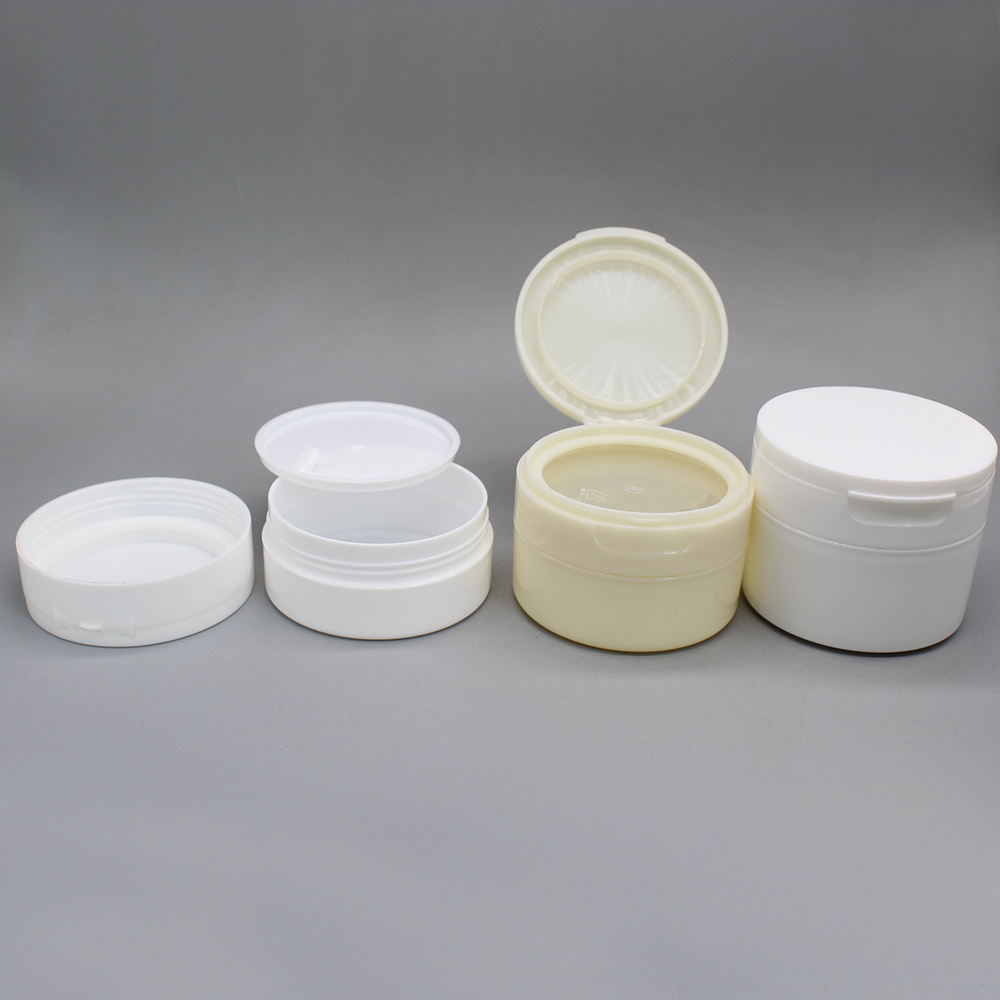 Beauty Cosmetic Jar Wholesale Makeup Empty Round Acrylic Empty Compact Loose Powder Container With Sifter