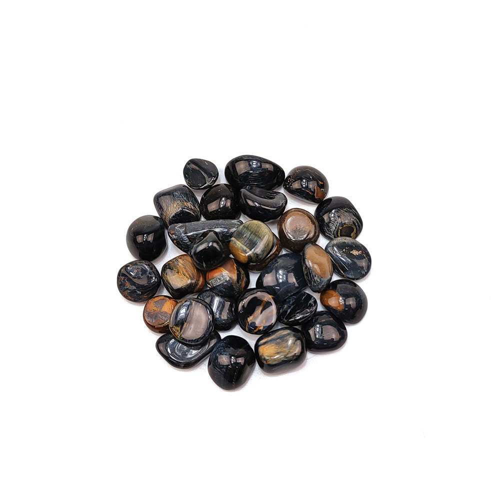 Blue tiger eye gemstone chips wholesale high quality blue tiger eye chips