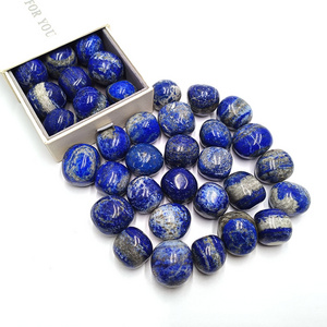 Stone tumbled wholesale natural lapis lazuli stone polishing lapis tumbled stone