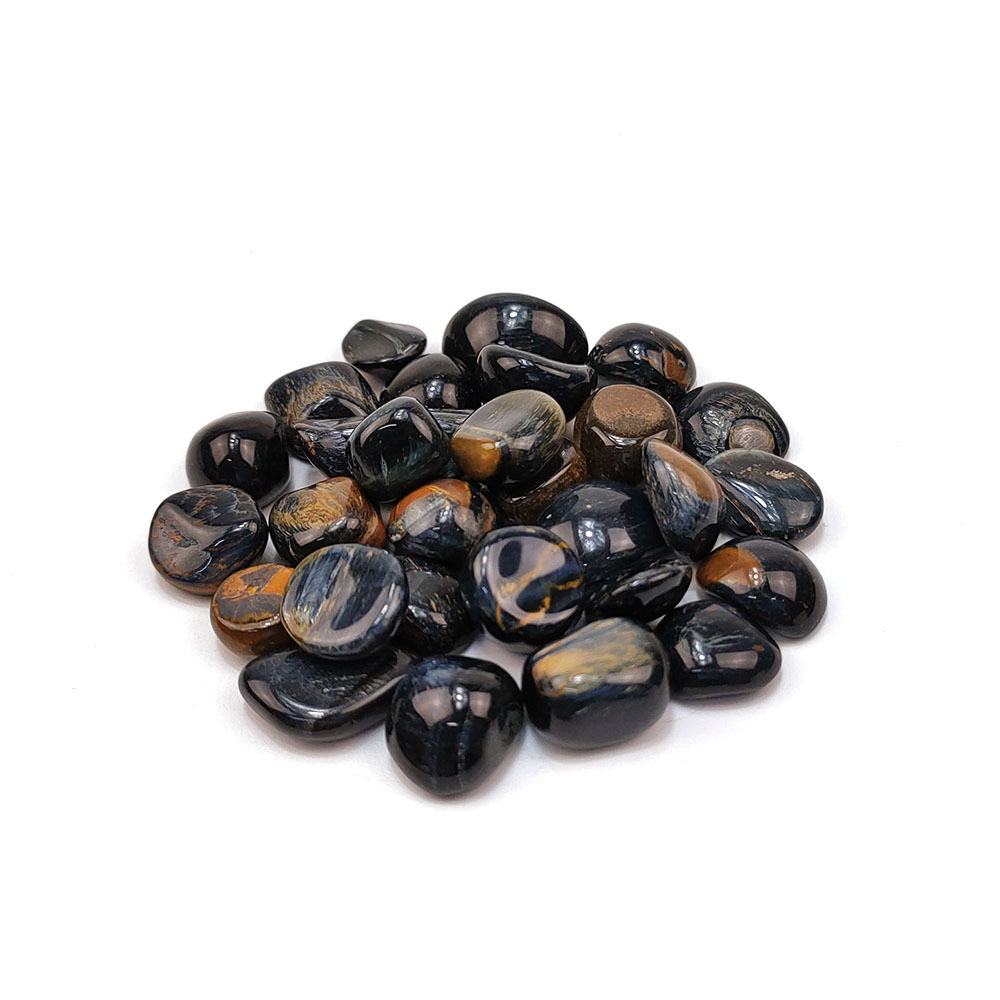 Blue tiger eye gemstone chips wholesale high quality blue tiger eye chips