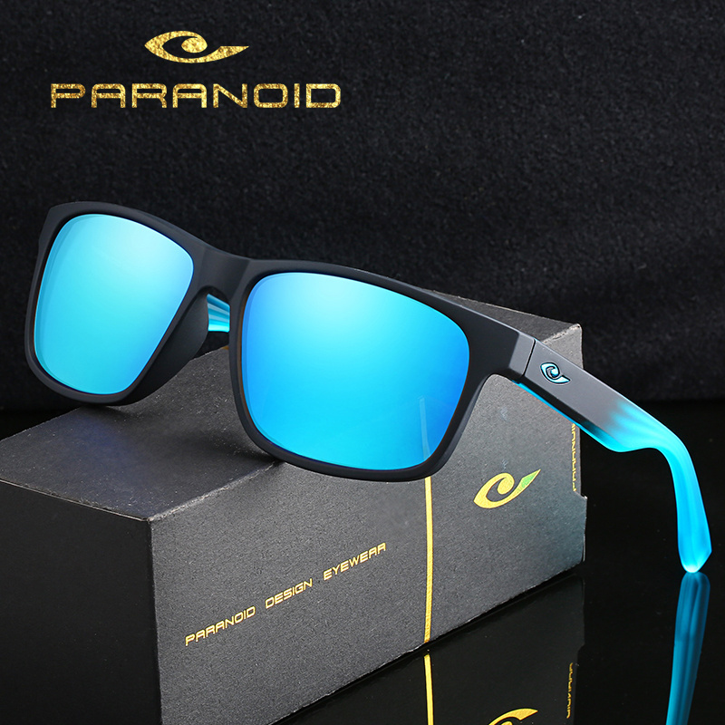 PARANOID mens UV400 polarized  premium sports sunglasses 2023 qsky sunglasses unisex 2023 certificate ce sunglasses uv400