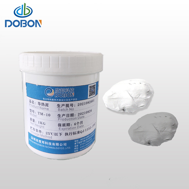 Wholesale silicone clay thermal conductive filler 8W / m.k high thermal conductive slurry Fine silicone heat conductive putty