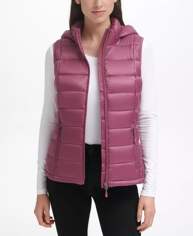 Women Winter windproof Puffer jacket Vest Pakistan Wholesale Clothing Hooded Winter Women'S Down Long Puffer Women Vest