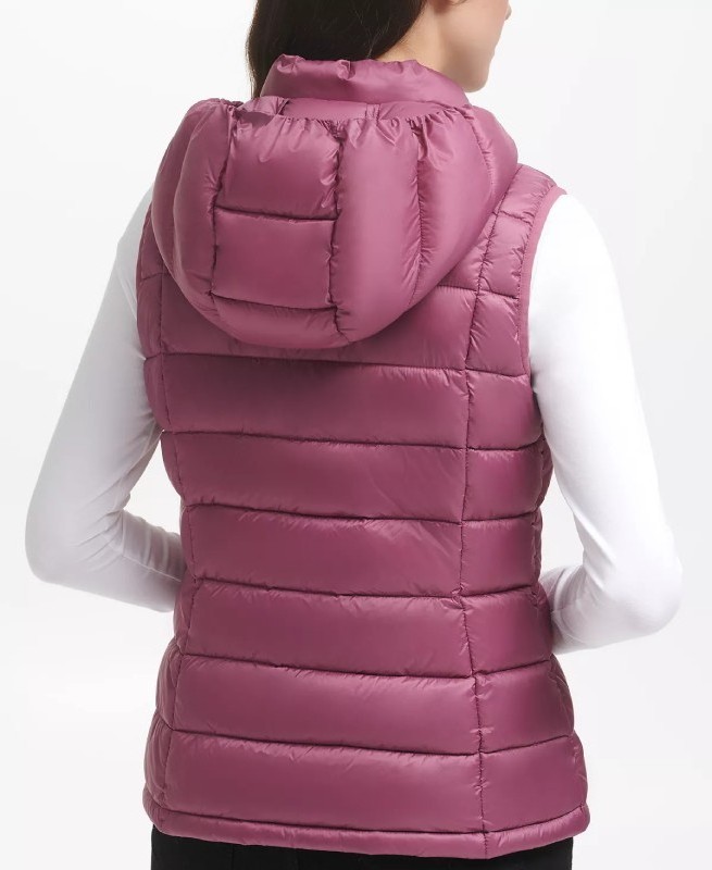 Women Winter windproof Puffer jacket Vest Pakistan Wholesale Clothing Hooded Winter Women'S Down Long Puffer Women Vest