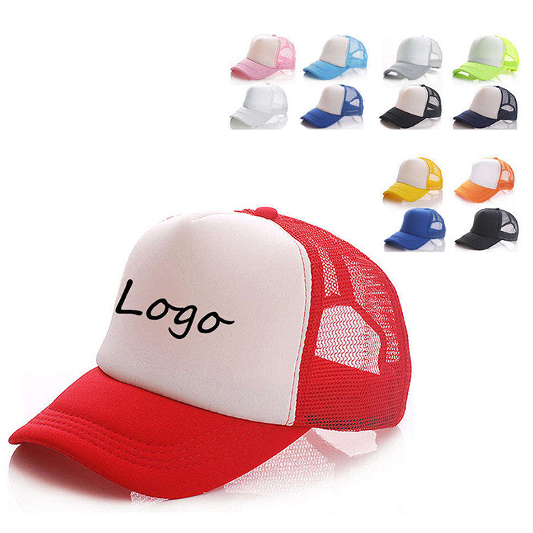 Private Label Print Build Your Brand Bulk Blank Outdoor Sport Custom Truck Cap Hat