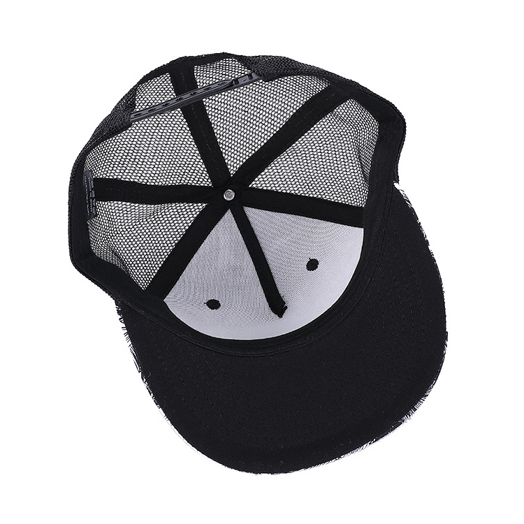 Personalized Custom high quality frequency animal logo mesh embroidered trucker fitted baseball hats