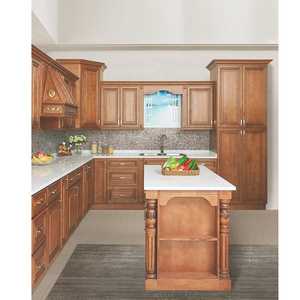 Manufacturer modern solid wood kitchen cabinet doors for furniture