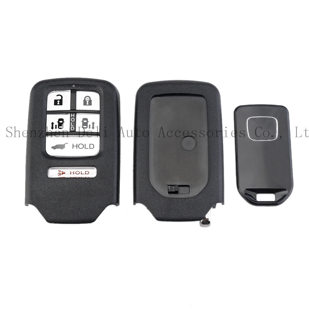 Keyless Entry 6 Buttons Car Remote Key Fob Case Shell For HONDA Odyssey 2014-2017 Auto Parts