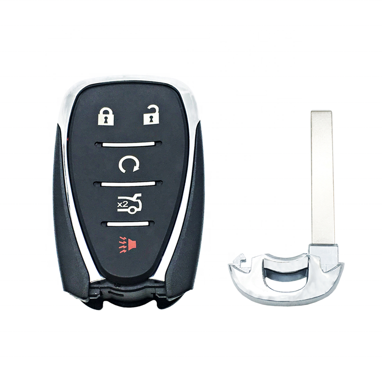 Keyless Entry 433 /315Mhz 7941 Chip 5 Button Remote Smart Car Key Cover Fob For Chevrolet  Camaro Cruze Malibu