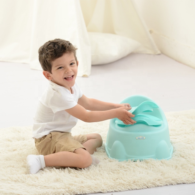 Simple Baby potty chair cute be-be toilet plastic kids potty