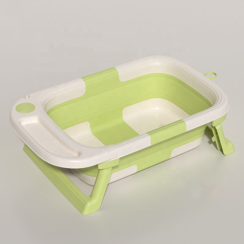 Hot Sale Children Fold-able Tub Newborn Baby Safe Material Baby Bathtub