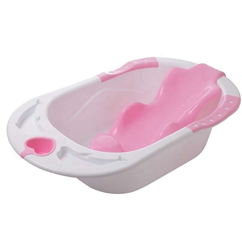 Hot Sale Portable Free Standing Kids Plastic Oval Bathtub