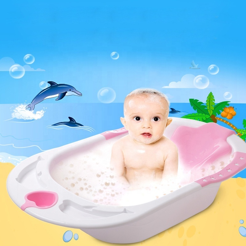 Hot Sale Portable Free Standing Kids Plastic Oval Bathtub