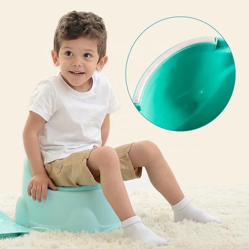 Simple Baby potty chair cute be-be toilet plastic kids potty