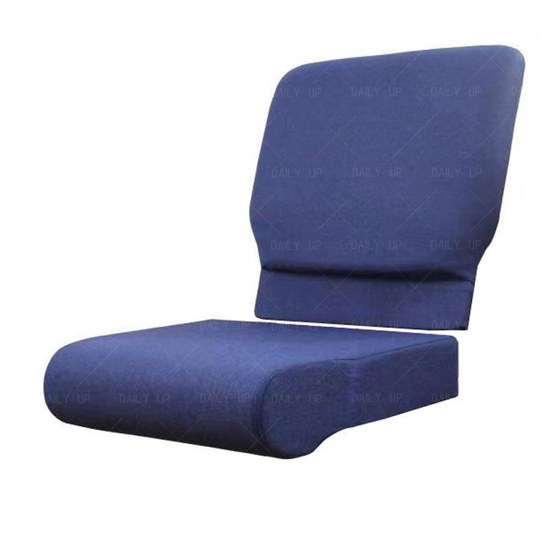 Thickened Church Chair Sponge Cushion Comfortable Padded Seat Cushion Cover Thick Navy Blue Black Cushion For Prayer Chair