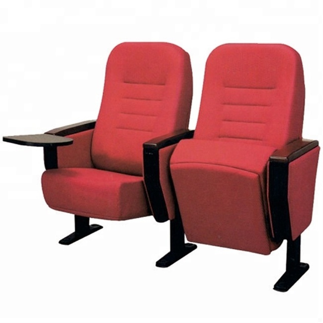 School Auditorium Chairs VIP Chairman Theater Seat Parts Folding Adult Chair with Tablet Arm wholesale stadium chair