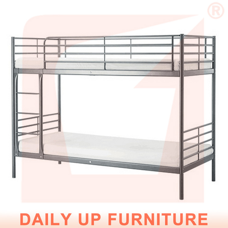 Durable Metal Bunk Bed Price School Dormitory Student Bunk Bed Steel Double Bunk Bed with Mattress Manufacturer