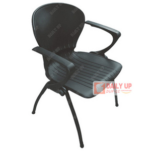 Plastic Outdoor Chairs School Chair with Armrest Modern Conference Chair