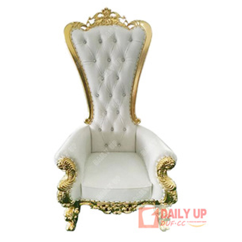 King and Queen Double Seat Throne Chairs Royal Inflatable Wedding Throne Chairs for Rental