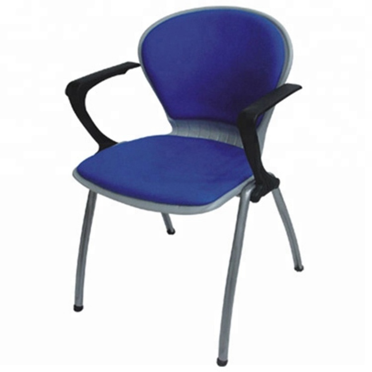 Plastic Outdoor Chairs School Chair with Armrest Modern Conference Chair