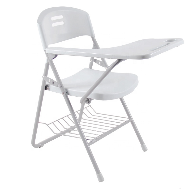 New folding Writing Chair of Student Big Tablet Plastic Folding Table And Chair