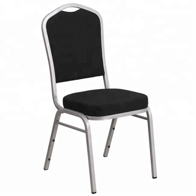 Stacking Black Banquet Chair For Hotel Cheap Dining Chairs for Wholesale Modern Concert Hall Dining Chair