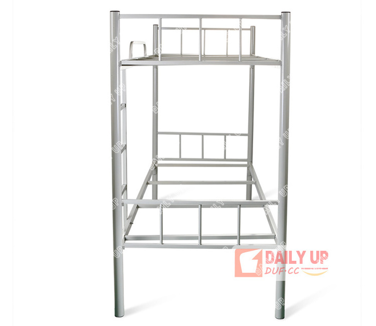 Durable Metal Bunk Bed Price School Dormitory Student Bunk Bed Steel Double Bunk Bed with Mattress Manufacturer