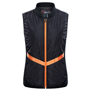 DUHAN Winter Outdoor Black Orange 5V USB Rechargeable Heated Vest For Women