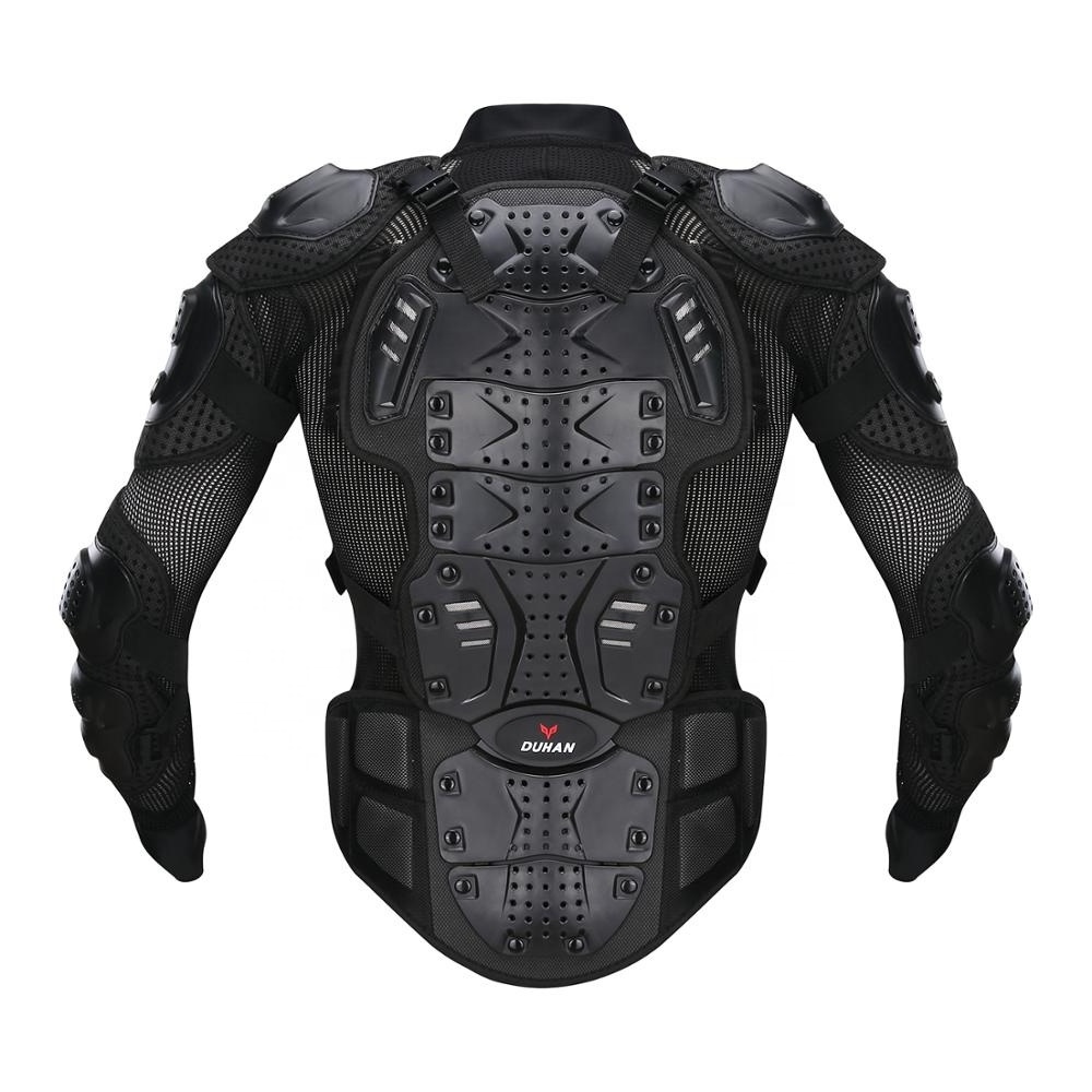 DUHAN Motorcycle Body Armor PE Shell Strong Motocross Riding Jacket All Covered Bodyarmor for Riders