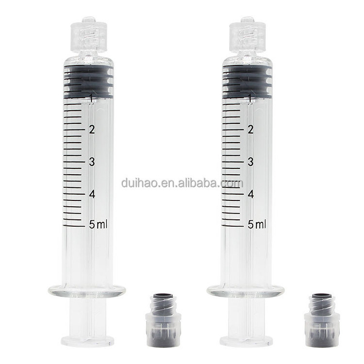 0.5-10 ml Lab Use Glass Borosilicate Syringes with Luer or Luer Lock