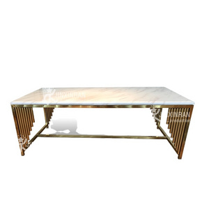 marble top coffee table gold metal base european style brushed golden stainless steel frame designer white coffee side tables