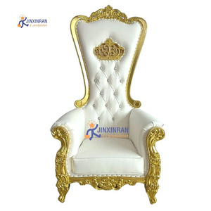 High Standard Luxury High Back Gold Royal King Throne Chair Throne Chairs Luxury High Back