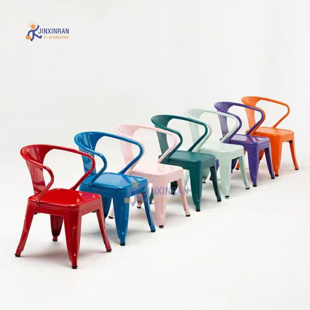 Wholesale Stackable Metal Children's Kid Party Chair for Events Hotels Dining Bars Clubs