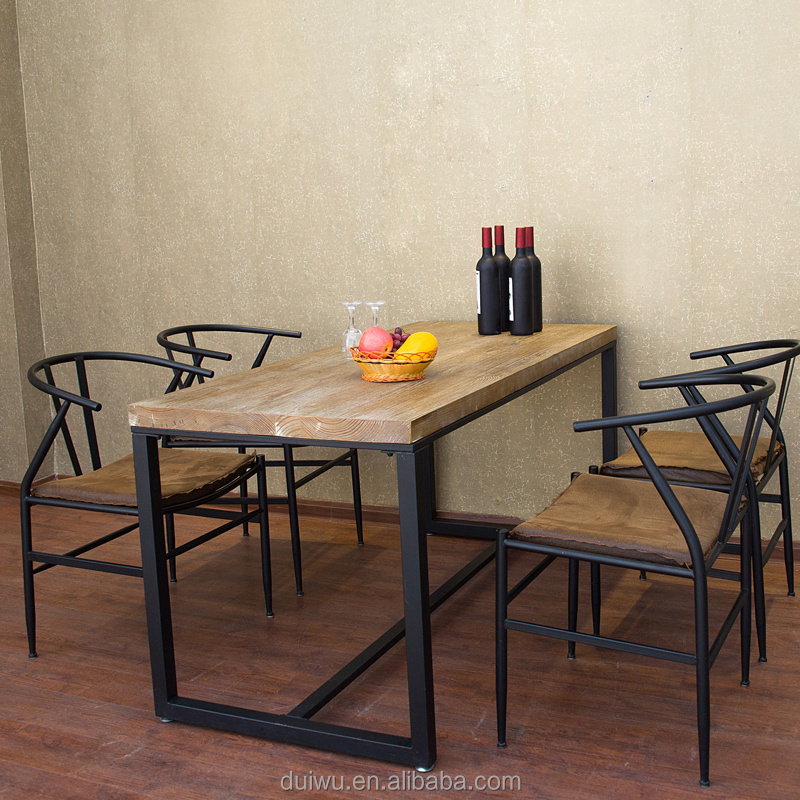 Factory cheap wooden coffee shop furniture wholesale