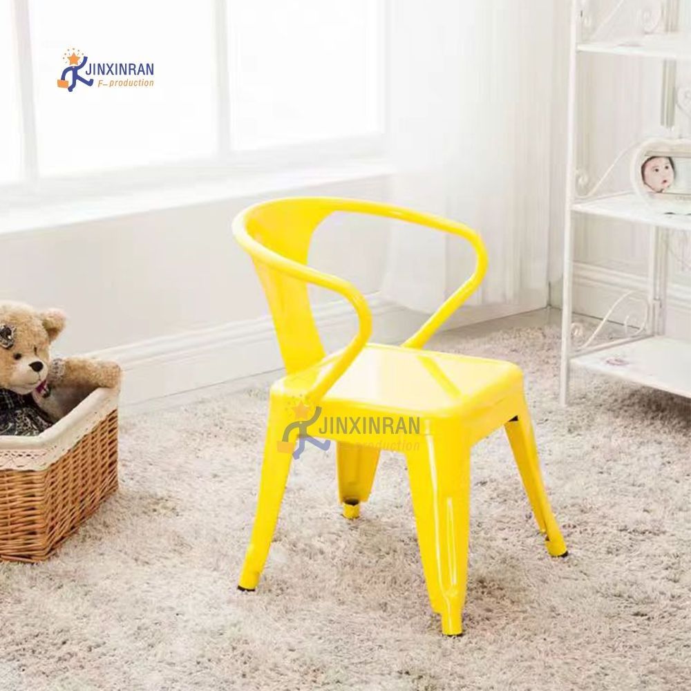 Wholesale Stackable Metal Children's Kid Party Chair for Events Hotels Dining Bars Clubs