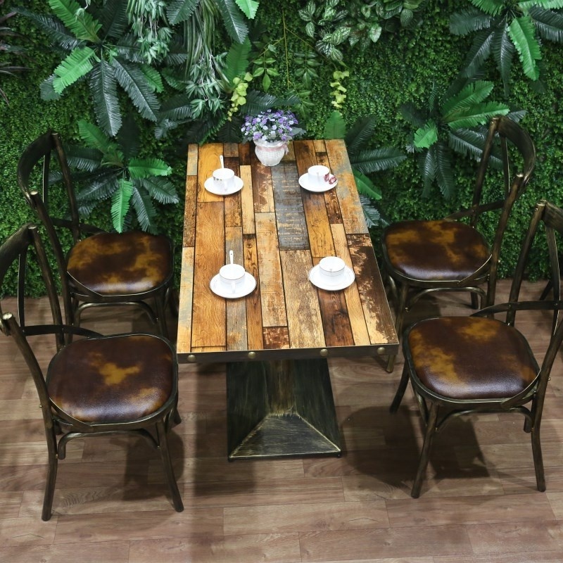 Foshan modern restaurant furniture coffee shop tables and chairs