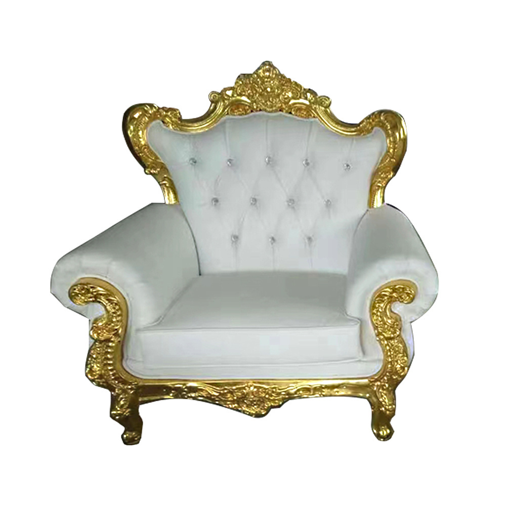 High Standard King And Queen Chairs Throne Sofa Royal Sofa Luxury Wedding King Throne