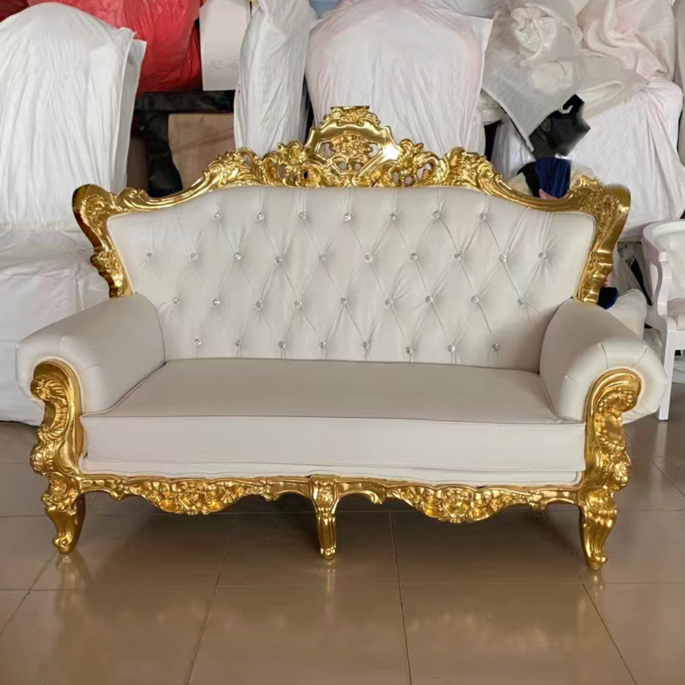 High Standard King And Queen Chairs Throne Sofa Royal Sofa Luxury Wedding King Throne