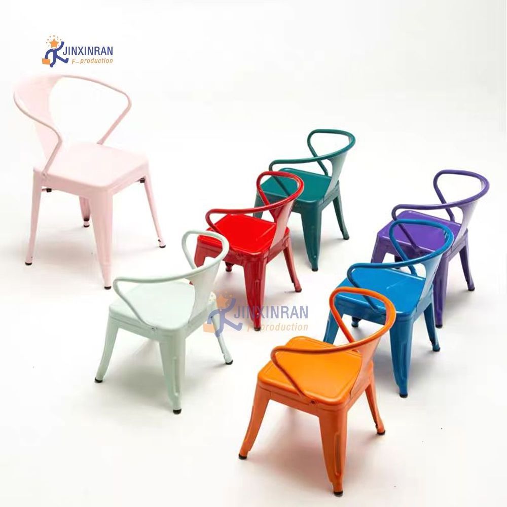 Wholesale Stackable Metal Children's Kid Party Chair for Events Hotels Dining Bars Clubs