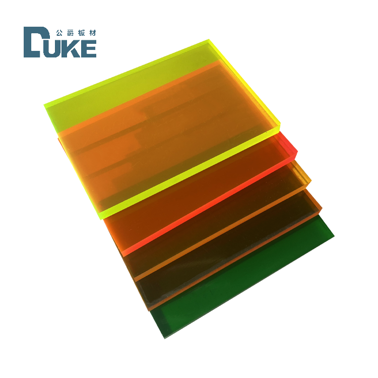 DUKE 8ft X 4ft 3mm 15mm Thick Transparent Colored Translucent Solid Colour Acrylic Plastic Sheets