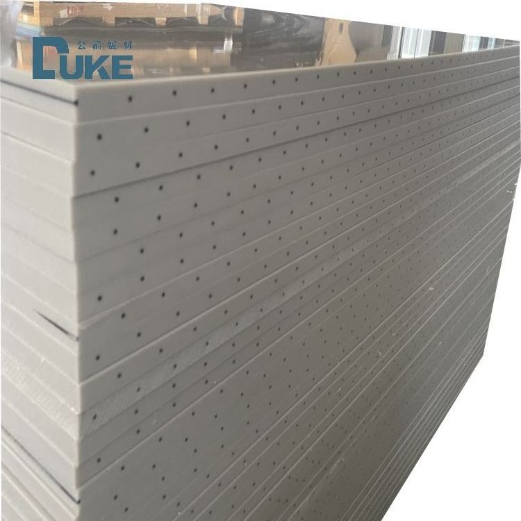 Duke Thickening Road Bridge Opaque Grey Soundproof Noise Barrier Acrylic Panel For Construction