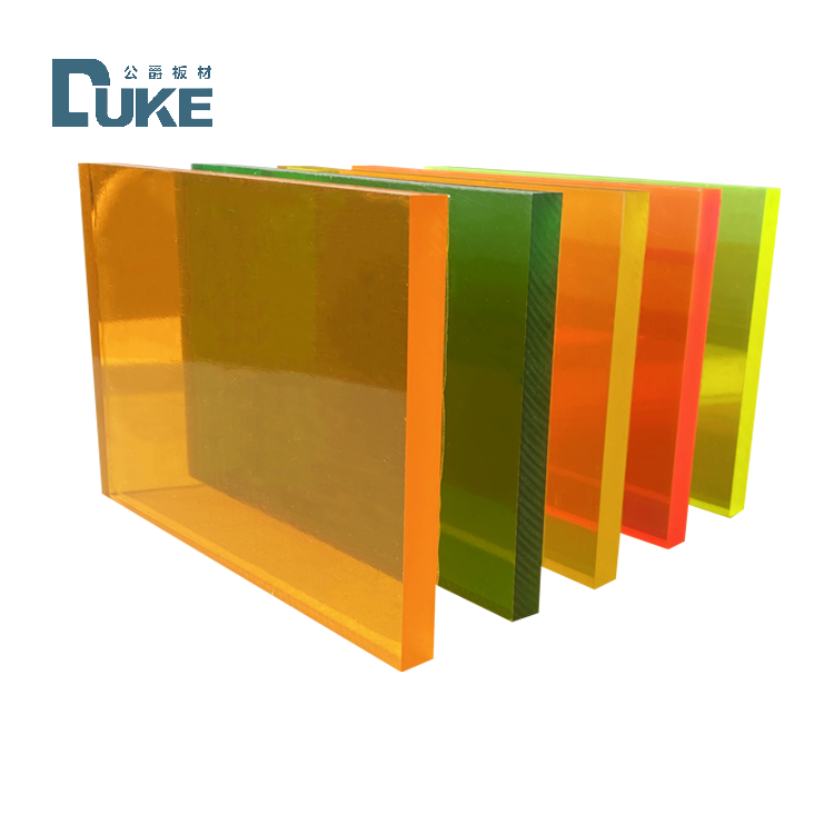 DUKE 8ft X 4ft 3mm 15mm Thick Transparent Colored Translucent Solid Colour Acrylic Plastic Sheets