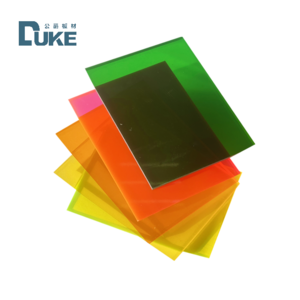 DUKE 8ft X 4ft 3mm 15mm Thick Transparent Colored Translucent Solid Colour Acrylic Plastic Sheets